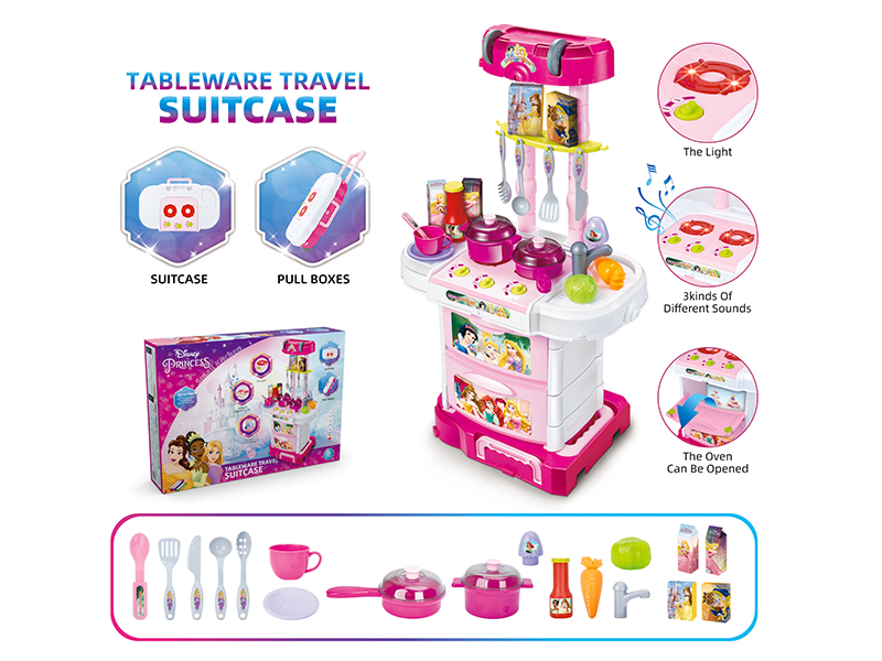 Princess Tableware Travel Suitcase