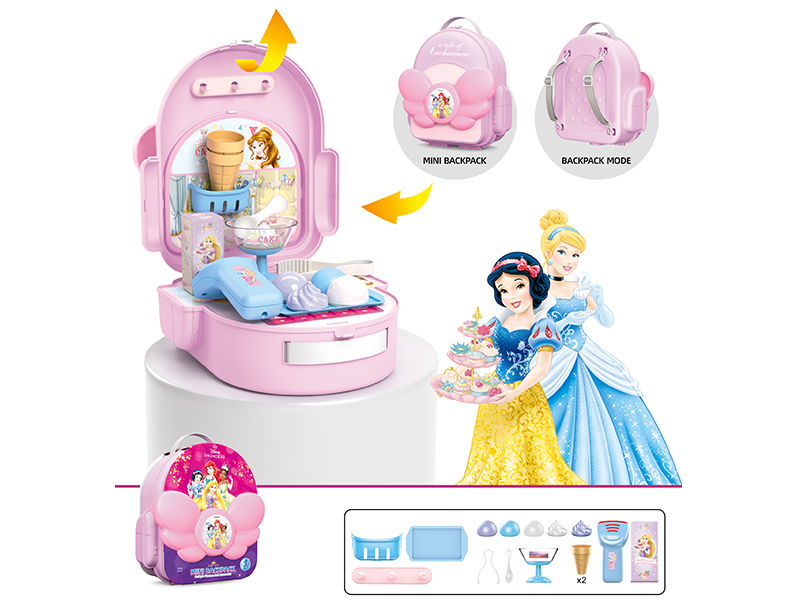 Mini Backpack - Ice Cream Shop(Disney Princess)
