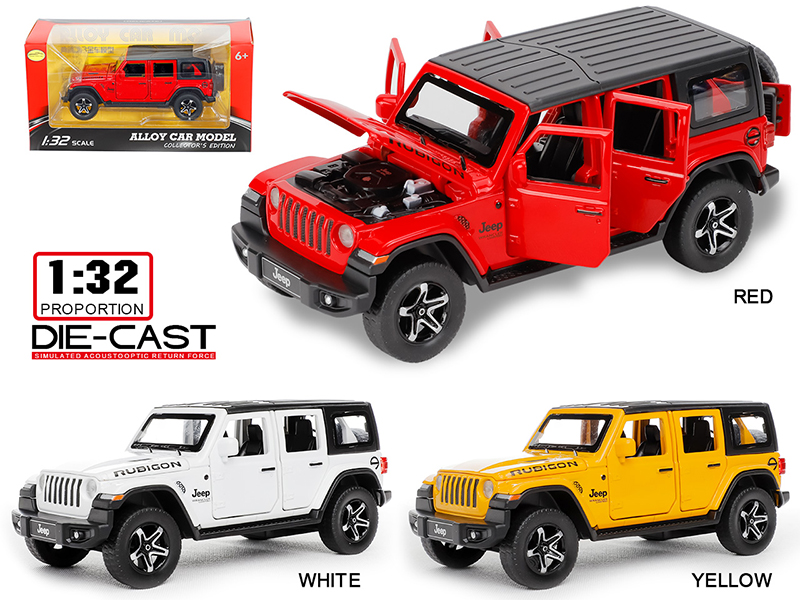 1:32 Wrangler Alloy Car