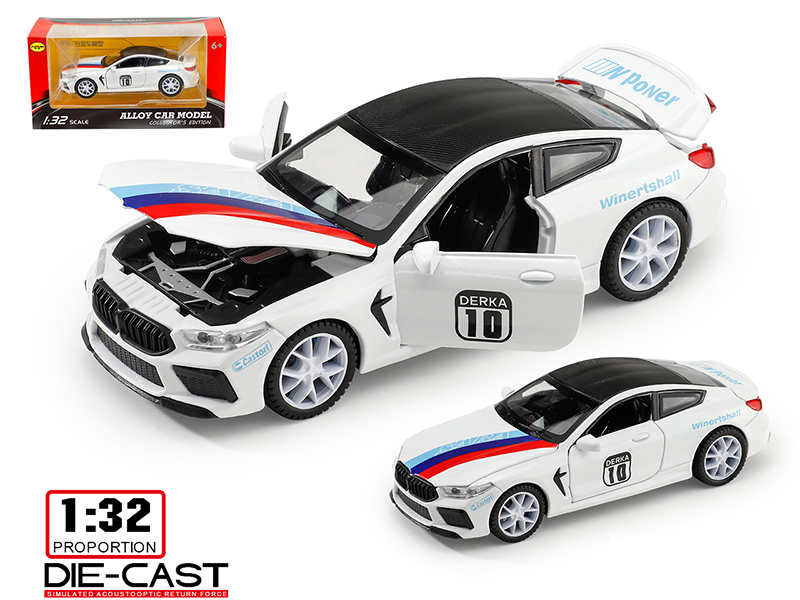 1:32 BMW M8 Alloy Racing Car