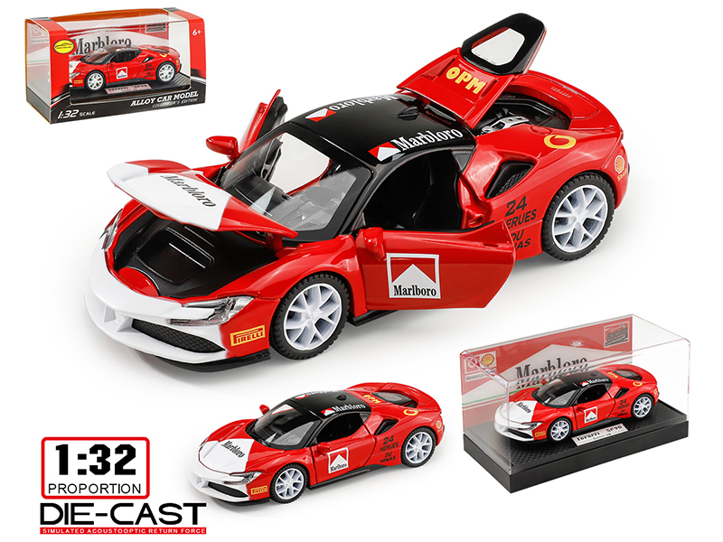 1:32 Ferrari SF90 Alloy Racing Car