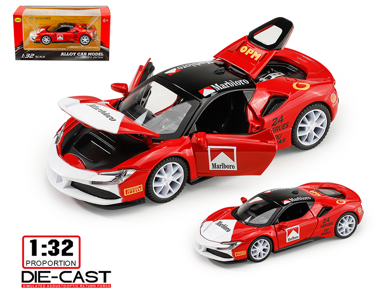 1:32 Ferrari SF90 Alloy Racing Car