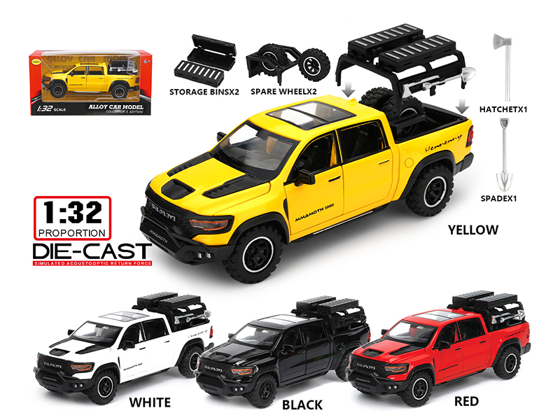 1:32 Mammoth Pickup Alloy Car