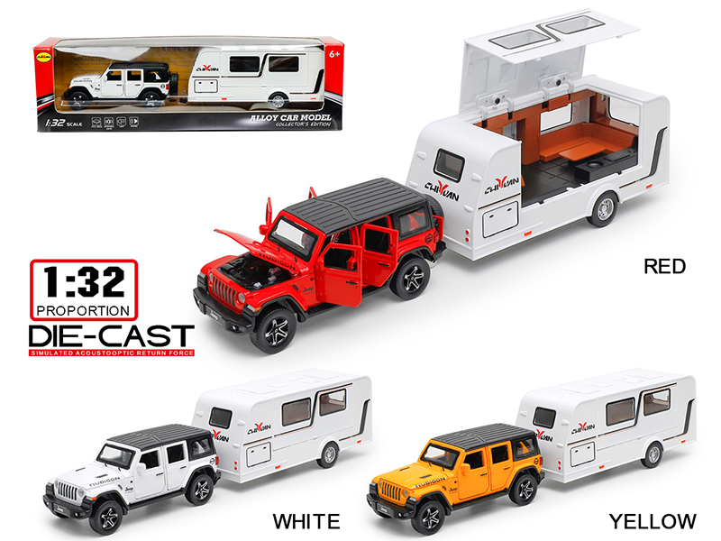 1:32 Wrangler Alloy Trailer RV