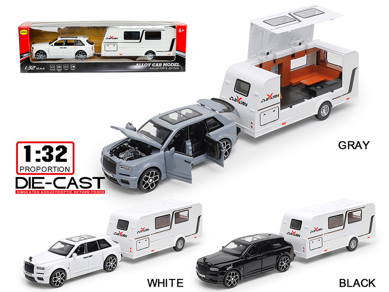1:32 Rolls-Royce Cullinan Alloy Trailer RV