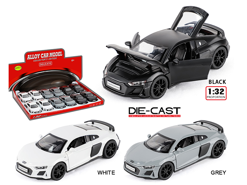 1:32 Audi R8 Alloy Car(12PCS)