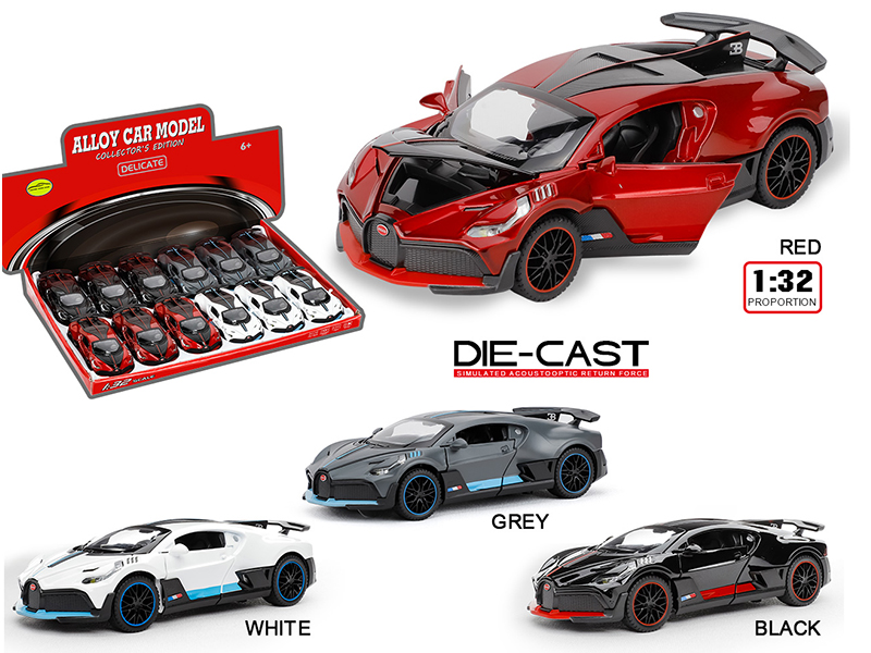 1:32 Bugatti Alloy Car(12PCS)