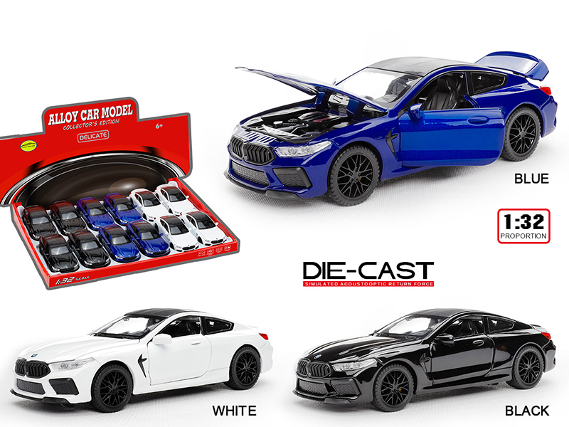 1:32 BMW M8 Alloy Car(12PCS)