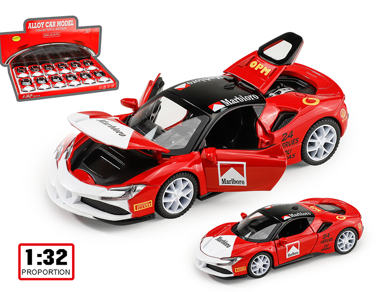 1:32 Ferrari SF90 Alloy Car(12PCS)