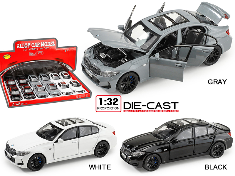 1:32 BMW 3 Series Alloy Car(12PCS)