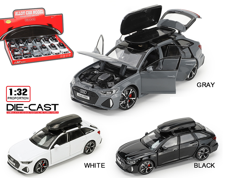 1:32 Audi RS6 Alloy Car(12PCS)