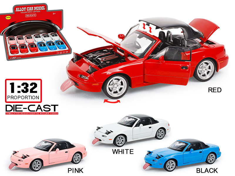 1:32 Mazda  MX-5 Alloy Car(12PCS)