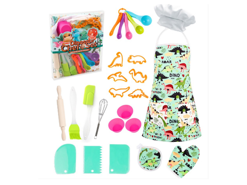 Children's Baking Kitchen Set With Apron