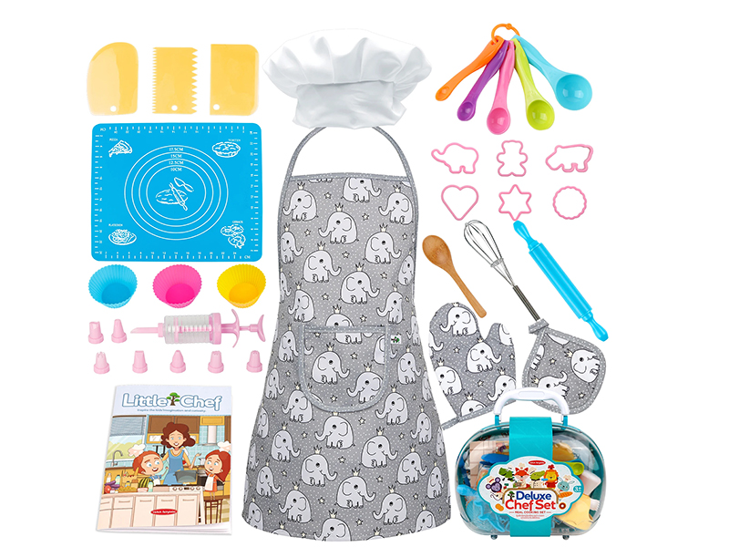 Children's Baking Kitchen Set With Apron