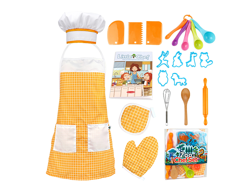 Children's Baking Kitchen Set With Apron