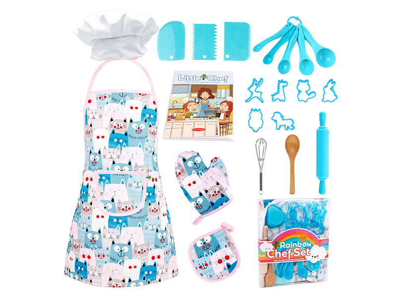 Children's Baking Kitchen Set With Apron