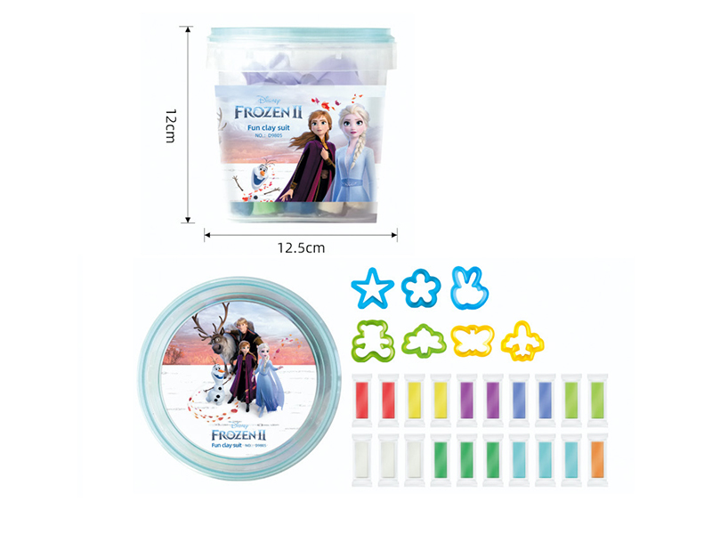 Frozen Funny Ocean Colored Clay Set