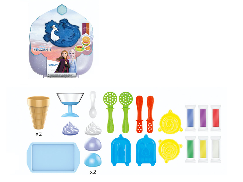 Frozen Colored Clay Handbag Set