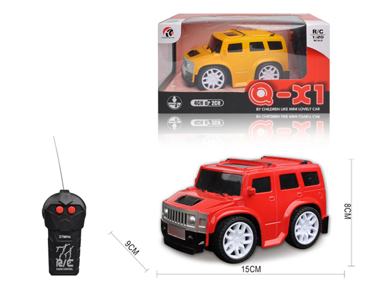 1:20 2CH R/C Q-Version Hummer Simulation Vehicle
