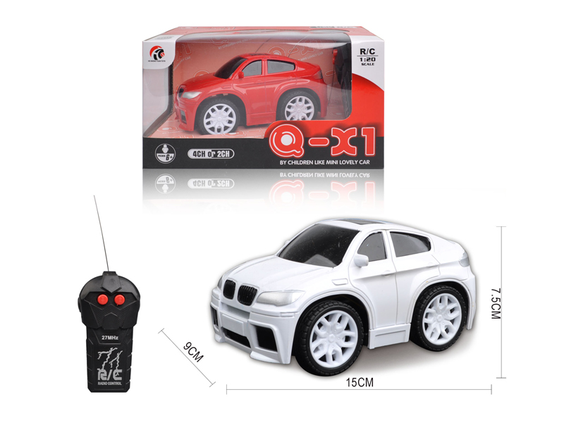 1:20 2CH R/C Q-Version BMW X6 Simulation Vehicle