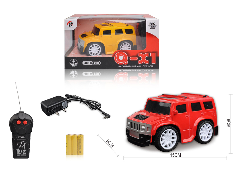 1:20 2CH R/C Q-Version Hummer Simulation Vehicle