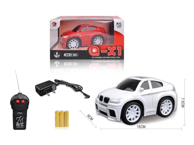 1:20 2CH R/C Q-Version BMW X6 Simulation Vehicle
