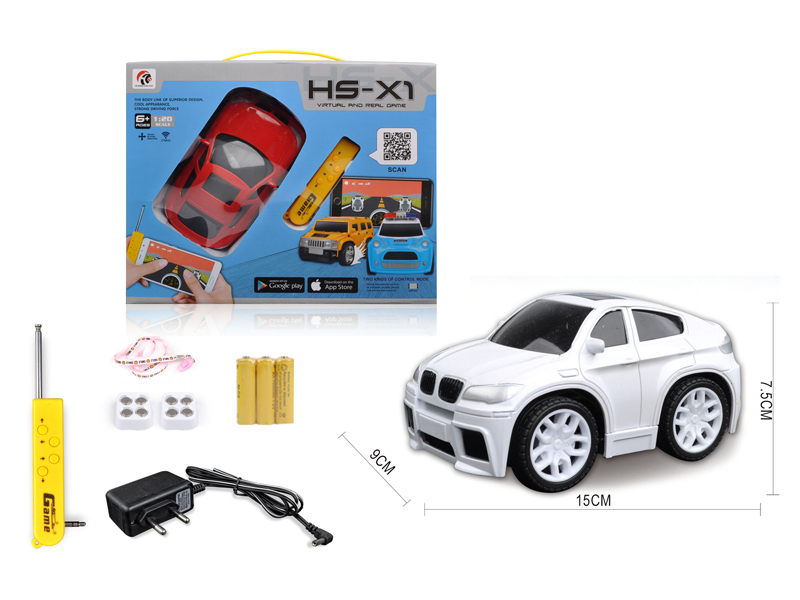 1:20 4CH R/C Q-Version BMW X6 Simulation Vehicle