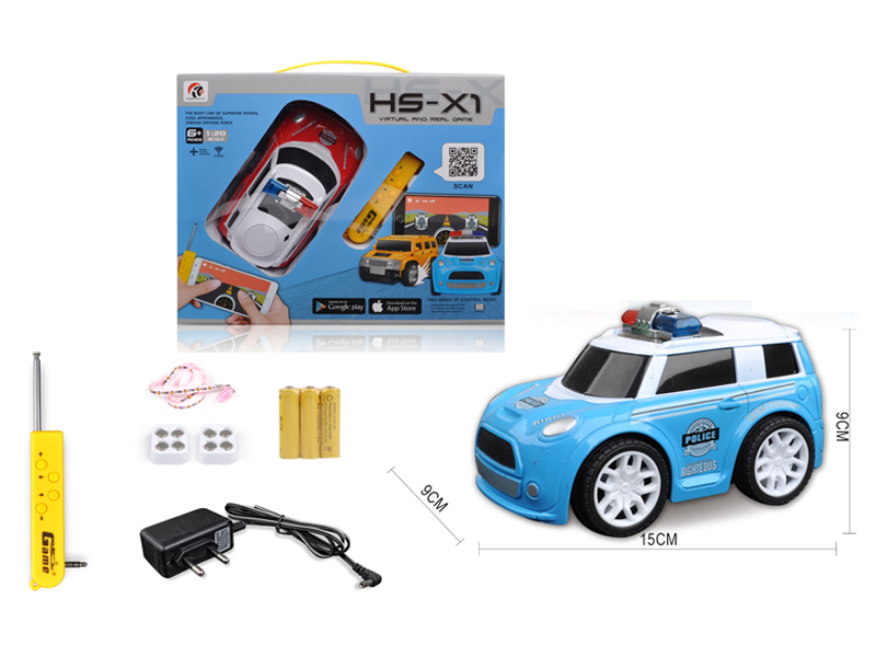 1:20 4CH R/C Q-Version Mini Police Car