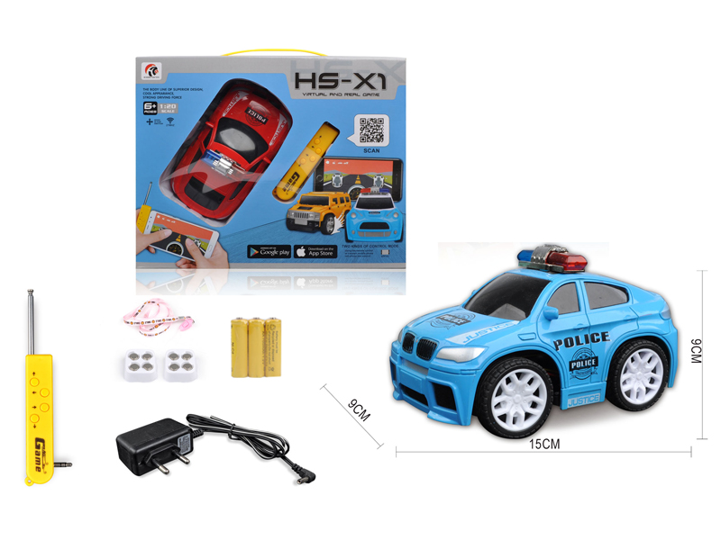 1:20 4CH R/C Q-Version BMW X6 Police Car