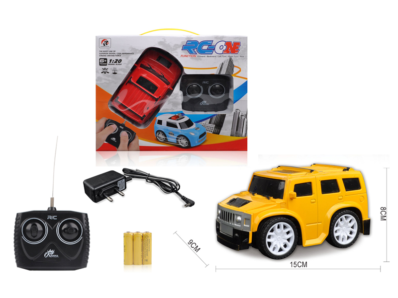 1:20 4CH R/C Q-Version Hummer Simulation Vehicle