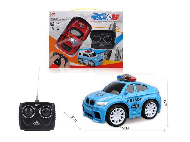 1:20 4CH R/C Q-Version BMW X6 Police Car