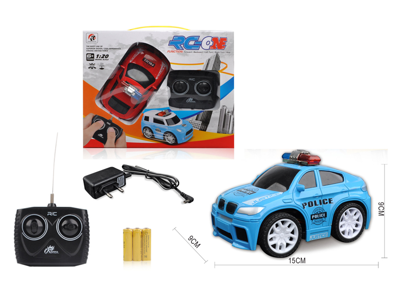 1:20 4CH R/C Q-Version BMW X6 Police Car
