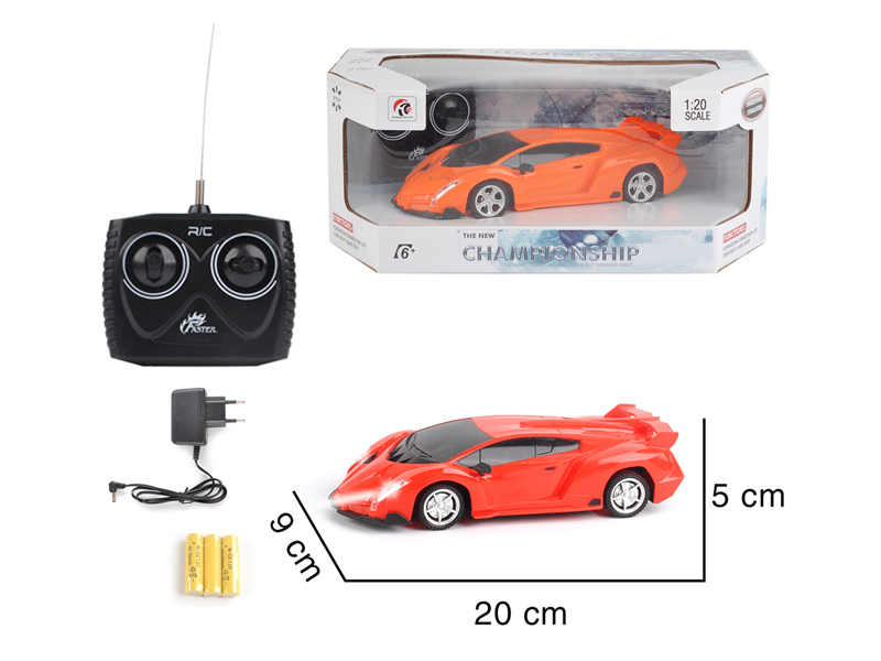 1:20 4CH R/C Lambo Poison Vehicle