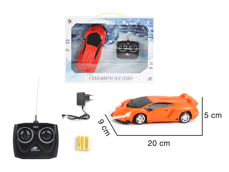 1:20 4CH R/C Lambo Poison Vehicle