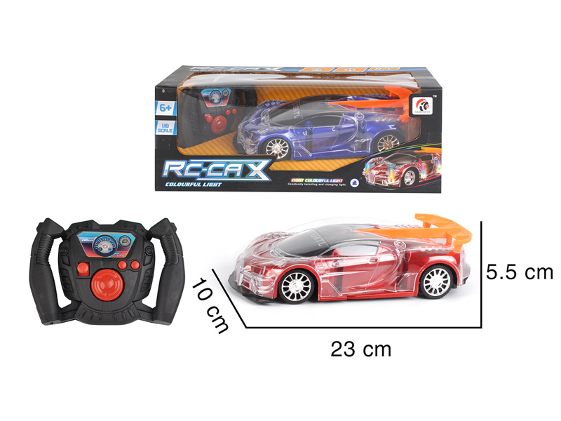 1:18 4CH R/C Bugatti Simulation Vehicle