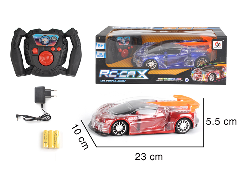 1:18 4CH R/C Bugatti Simulation Vehicle