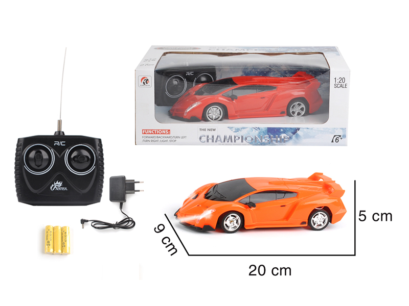 1:20 4CH R/C Lambo Poison Vehicle