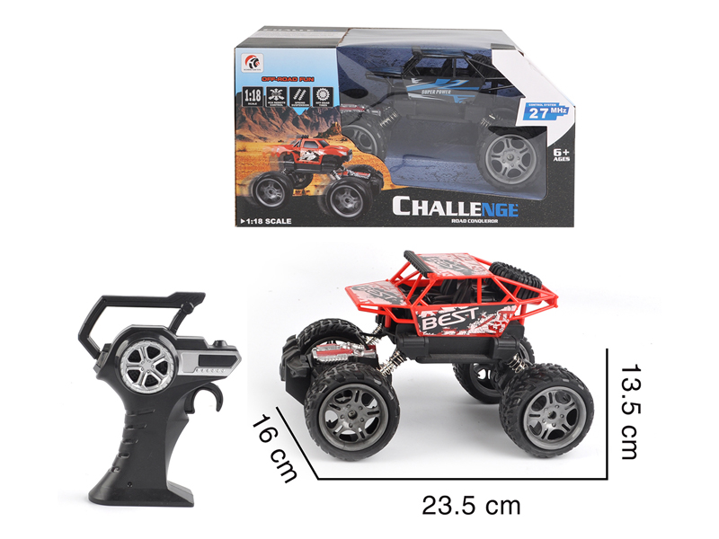 1:18 4CH R/C 2WD Skeleton Climbing Vehicle