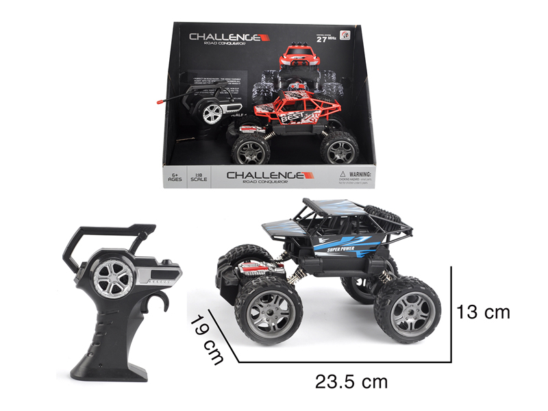 1:18 4CH R/C 2WD Skeleton Climbing Vehicle
