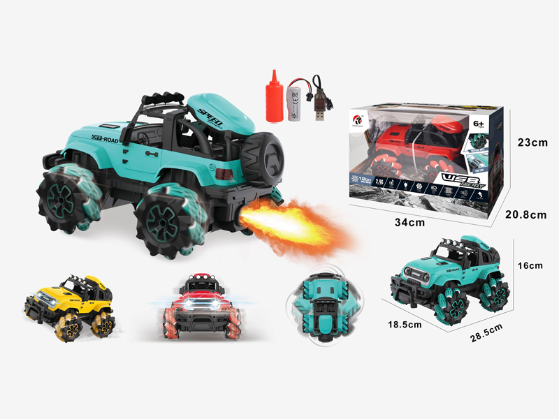 1:16 2.4G R/C Wrangler Stunt Vehicle