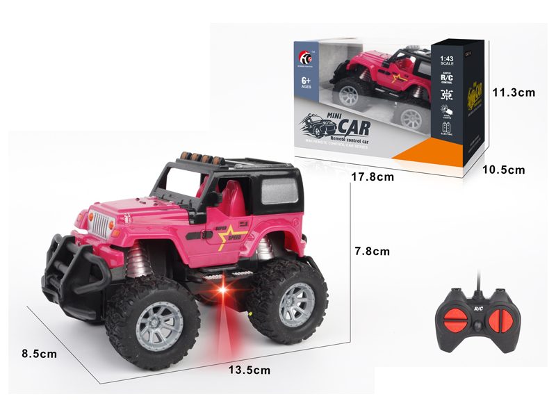 1:43 4CH R/C Wrangler