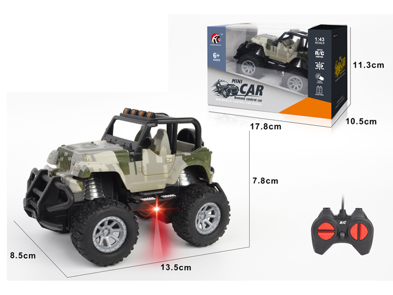 1:43 4CH R/C Wrangler