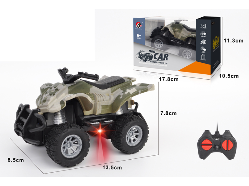 1:43 4CH R/C Beach Motorcycle