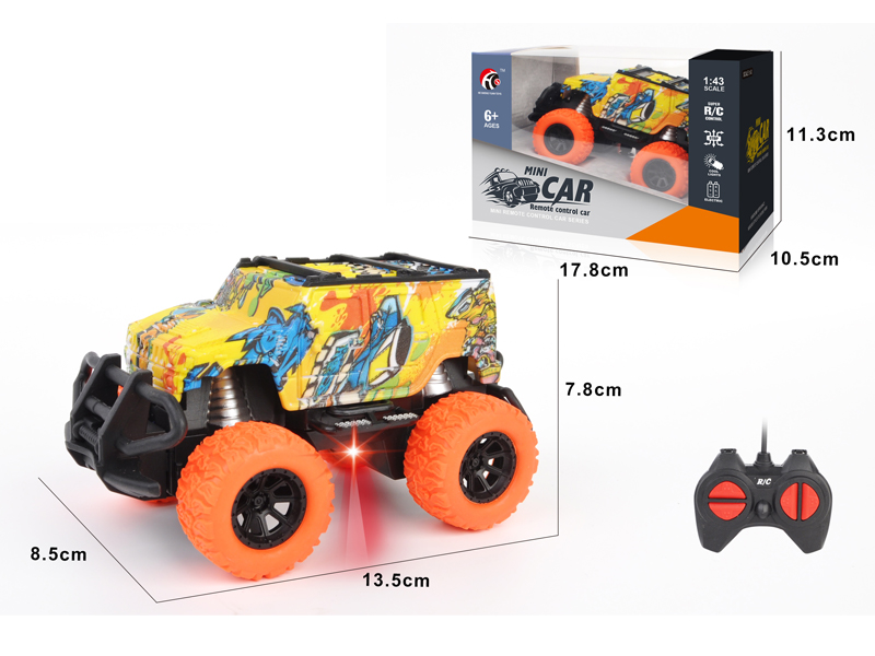 1:43 4CH R/C Hummer Off-Road Vehicle