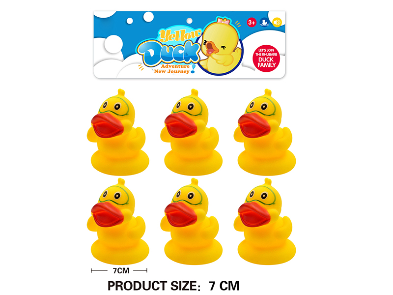 7cm Bath Ducks 6pcs