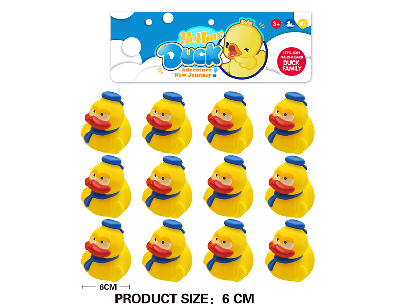 6cm Bath Ducks 12pcs