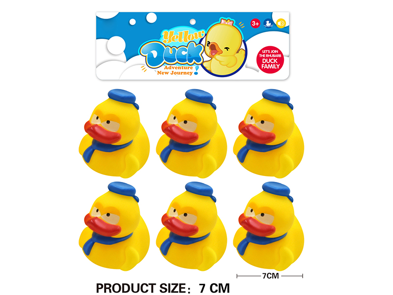 7cm Bath Ducks 6pcs