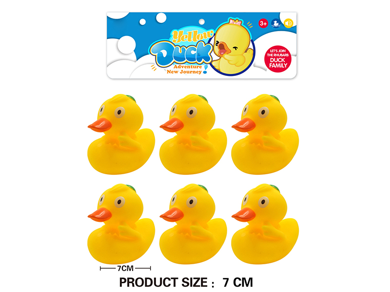7cm Bath Ducks 6pcs