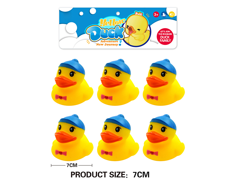 7cm Bath Ducks 6pcs