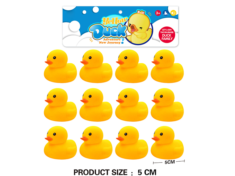 5cm Bath Ducks 12pcs
